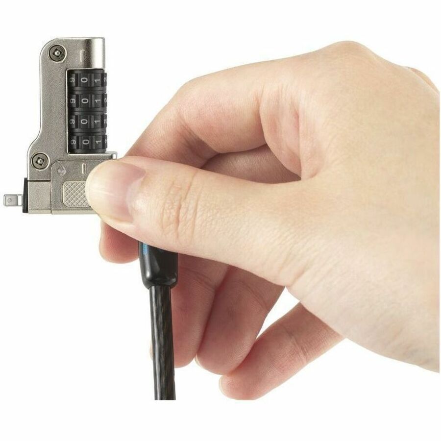 Kensington Slim N17 2.0 Combination Laptop Lock for Wedge-Shaped Slots Kensington Slim N17 2.0 Combination Laptop Lock for Wedge-Shaped Slots